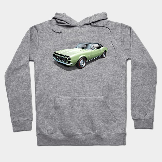 1967 Chevrolet Camaro SS Hoodie by candcretro